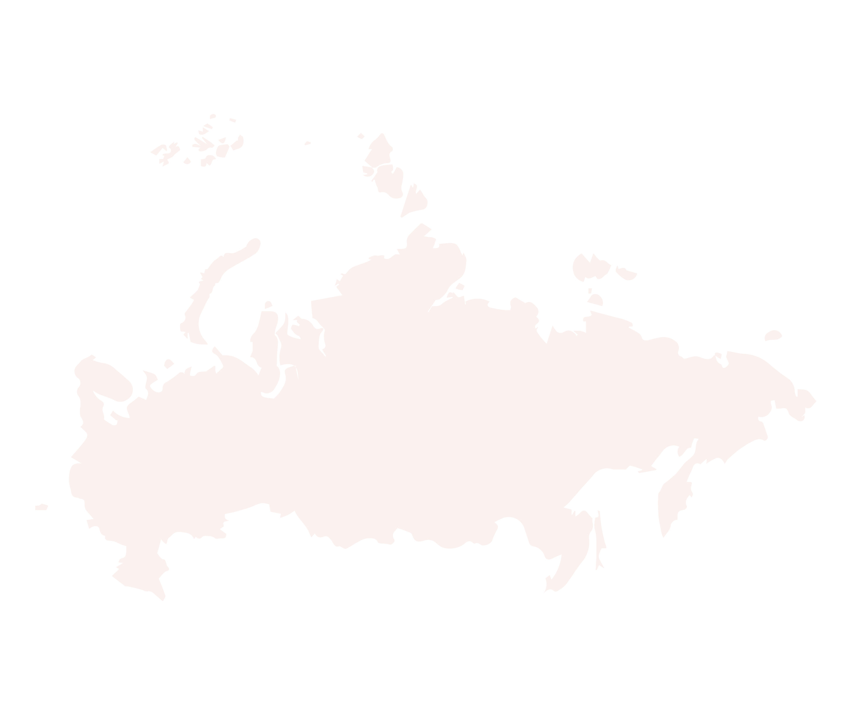 Map silhouette of Russia